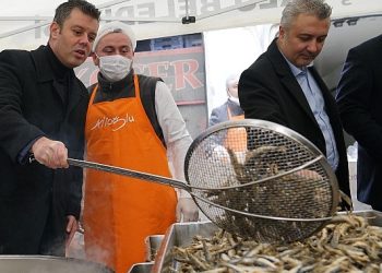 Çorlu 1. Hamsi Festivali’ne Yoğun İlgi